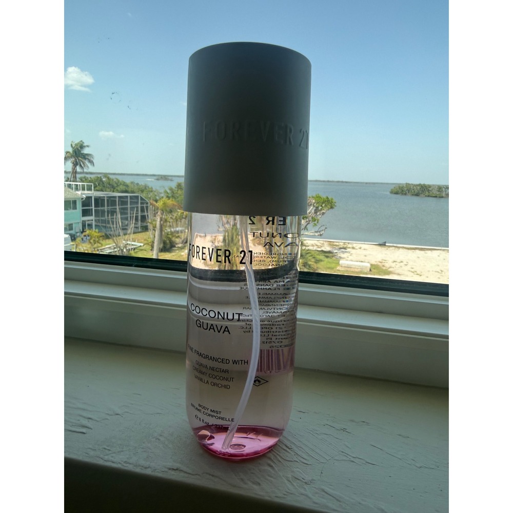HTF Forever 21 Coconut Guava body mist spray